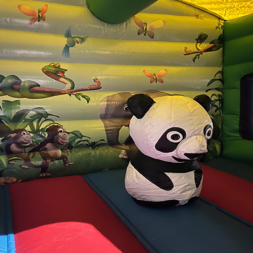 Photo Maison Toboggan Jungle Panda