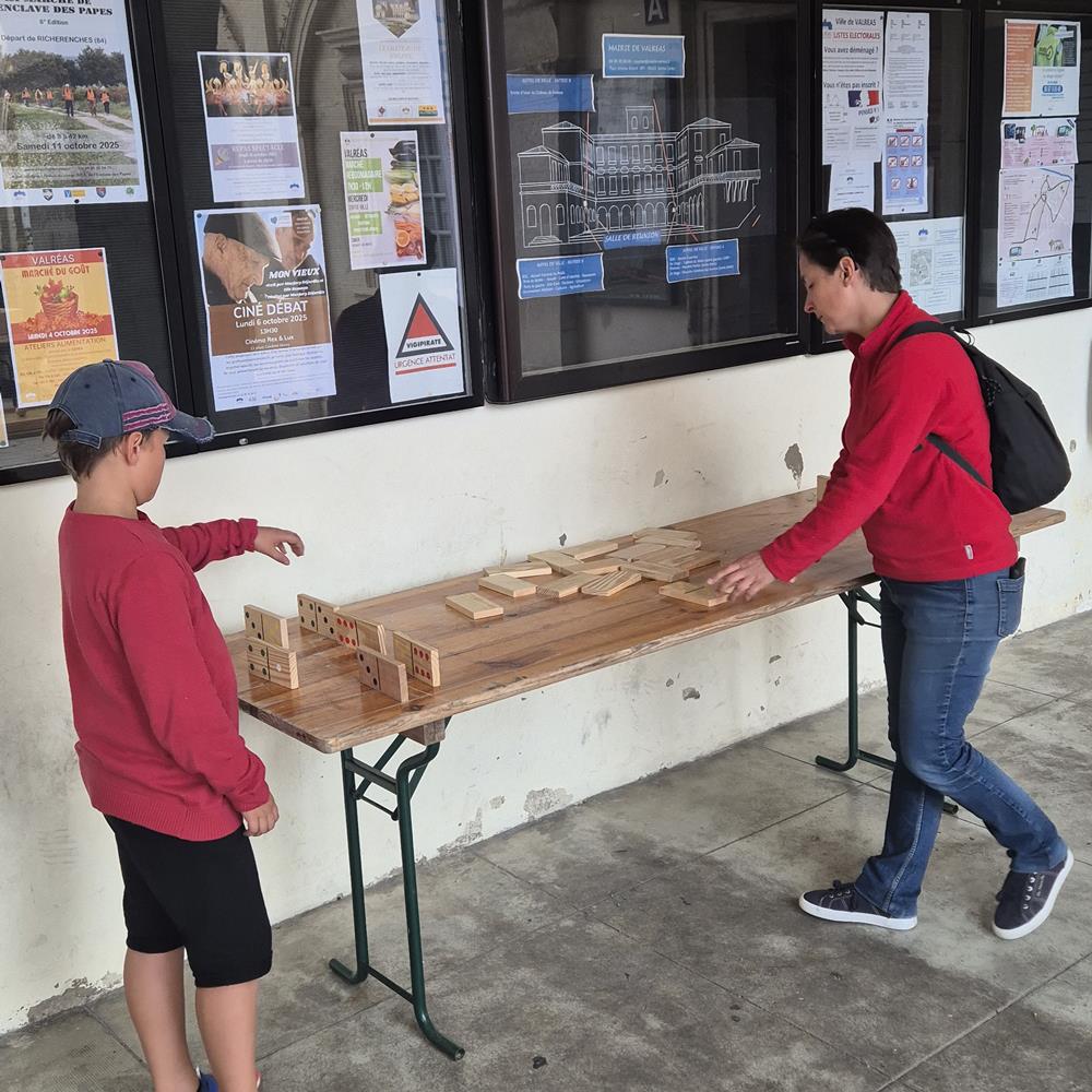 Photo Jeux en Bois - Dominos Géants