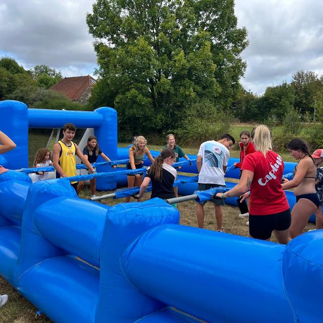 Photo Le Baby Foot Humain