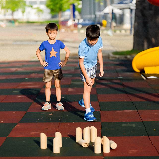 Photo Jeux en Bois - Molkky