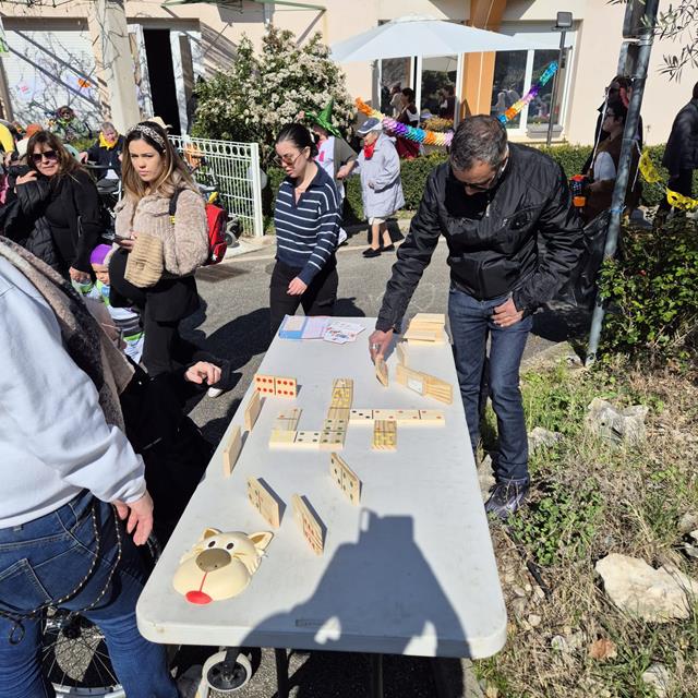 Photo Jeu en Bois - Dominos Géants