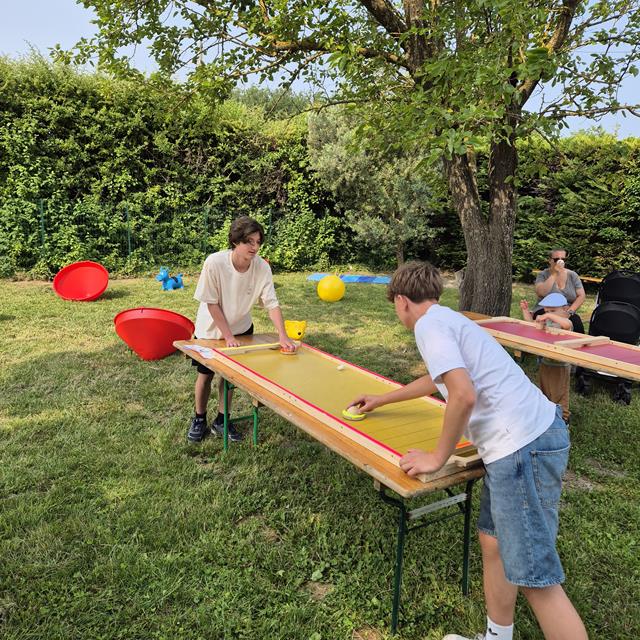 Photo Jeu en bois - Hockey